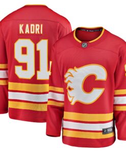 Nazem Kadri Calgary Flames Fanatics Home Breakaway Player Jersey  Red