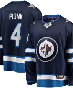 Neal Pionk Winnipeg Jets Fanatics Home Breakaway Player Jersey  Navy