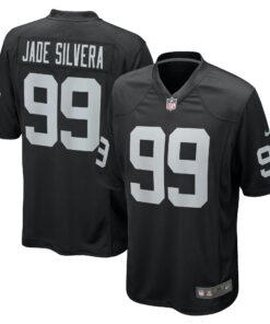 Nesta Jade Silvera Las Vegas Raiders  Team Game Jersey   Black