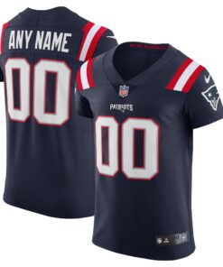 New England Patriots  Vapor Elite Custom Jersey  Navy