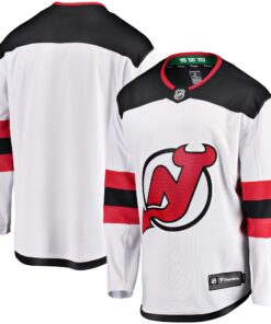 New Jersey Devils Fanatics Breakaway Away Jersey  White