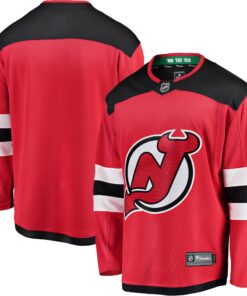 New Jersey Devils Fanatics Breakaway Home Jersey  Red