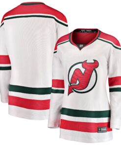 New Jersey Devils Fanatics Women_s Alternate Breakaway Jersey  White