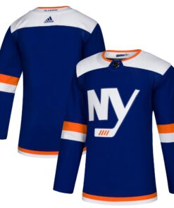 New York Islanders Alternate Authentic Blank Jersey  Blue