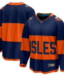  New York Islanders Fanatics 2024 NHL Stadium Series Breakaway Jerseynbspâ€“ Navy