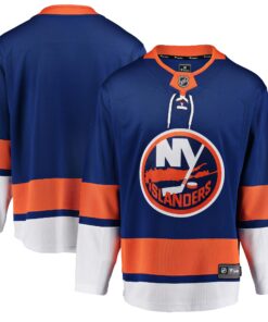 New York Islanders Fanatics Youth Breakaway Home Jersey  Blue