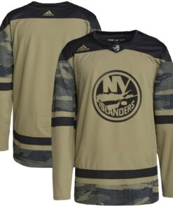 New York Islanders Military Appreciation Team Authentic Practice Jersey  Camo