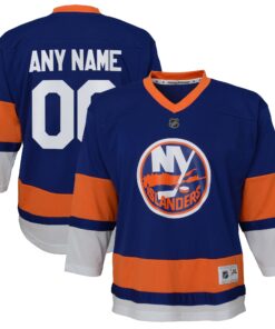  New York Islanders Youth Home Replica Custom Jersey  Royal