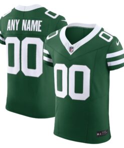 New York Jets  Vapor F.U.S.E. Elite Custom Jersey  Legacy Green