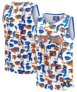 New York Knicks NBA &amp KidSuper Studios by Fanatics Unisex Hometown Jersey - White
