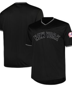 New York Yankees Profile Big amp Tall Pop Fashion Jersey  Black