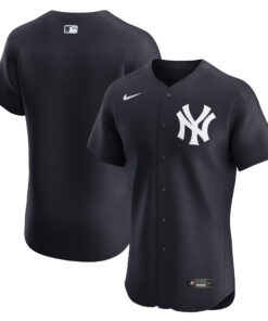 New York YankeesAlternate Elite Jersey  Black