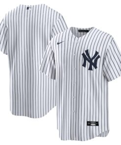 New York YankeesHome Replica Team Jersey  White
