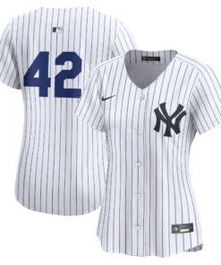  New York YankeesWomen_s 2024 Jackie Robinson Day Home Limited Jerseynbspâ€“ White