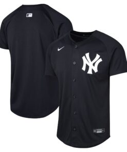 New York YankeesYouth Alternate Limited Jersey  Navy