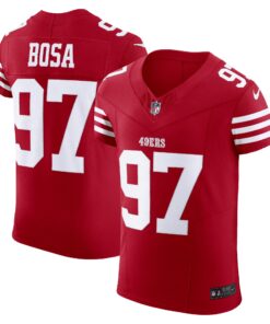 Nick Bosa San Francisco 49ers  Vapor F.U.S.E. Elite Jersey  Scarlet