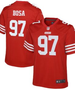 Nick Bosa San Francisco 49ers  Youth Game Jersey  Scarlet