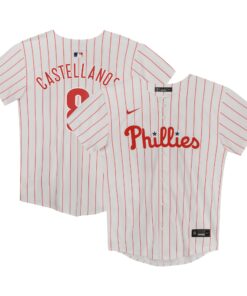 Nick Castellanos Philadelphia PhilliesPreschool Home Game Jersey  White