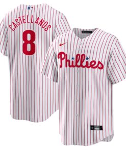 Nick Castellanos Philadelphia PhilliesReplica Player Jersey  White