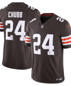 Nick Chubb Cleveland Browns  Vapor F.U.S.E. Limited Jersey  Brown