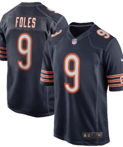 Nick Foles Chicago Bears  Game Player Jersey  Navy