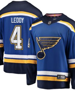 Nick Leddy St. Louis Blues Fanatics Home Breakaway Player Jersey  Blue