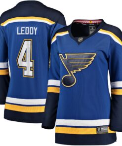 Nick Leddy St. Louis Blues Fanatics Women_s Home Breakaway Player Jersey  Blue