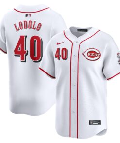 Nick Lodolo Cincinnati RedsHome Limited Player Jersey  White