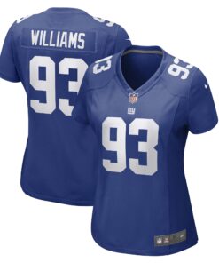 Nick Williams New York Giants  Women_s Game Player Jersey  Royal