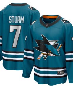 Nico Sturm San Jose Sharks Fanatics Home Breakaway Jersey  Teal