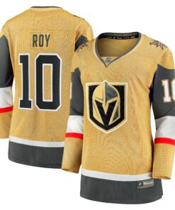 Nicolas Roy Vegas Golden Knights Fanatics Women_s Home Breakaway Player Jersey  Gold