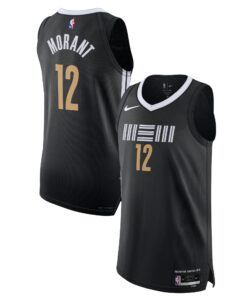 Nike Ja Morant Memphis Grizzlies  Authentic Jersey - City Edition - Black