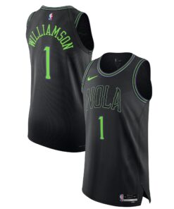 Nike Zion Williamson New Orleans Pelicans  Authentic Jersey - City Edition - Black