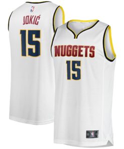 Nikola Jokic Denver Nuggets Fanatics Fast Break Player Jersey - Association Edition - White