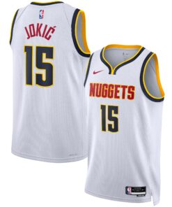 Nikola Jokic Denver Nuggets Unisex Swingman Jersey - Association Edition - White