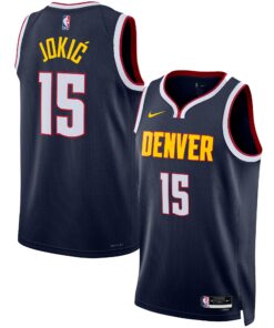 Nikola Jokic Denver Nuggets Unisex Swingman Jersey - Icon Edition - Navy