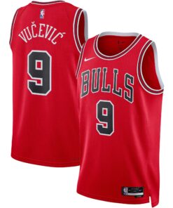 Nikola Vucevic Chicago Bulls Unisex Swingman Jersey - Icon Edition - Red