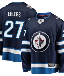 Nikolaj Ehlers Winnipeg Jets Fanatics Breakaway Replica Jersey  Navy