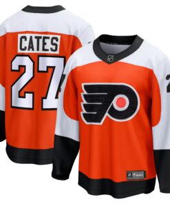 Noah Cates Philadelphia Flyers Fanatics Home Breakaway Jersey  Orange