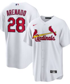 Nolan Arenado St. Louis Cardinals2024 Home Replica Jersey  White