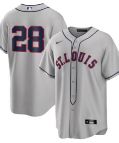Nolan Arenado St. Louis Cardinals2024 Rickwood Classic Replica Player Jersey  Gray