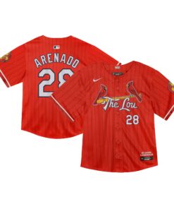 Nolan Arenado St. Louis CardinalsInfant 2024 City Connect Limited Player Jersey  Red