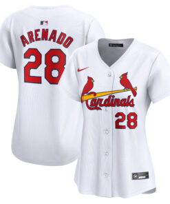 Nolan Arenado St. Louis CardinalsWomen_s Home Limited Player Jersey  White