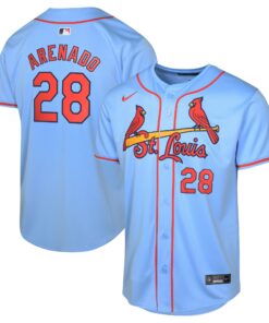 Nolan Arenado St. Louis CardinalsYouth Alternate Limited Player Jerseynbspâ€“ Light Blue