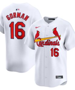 Nolan Gorman St. Louis CardinalsHome Limited Player Jersey  White