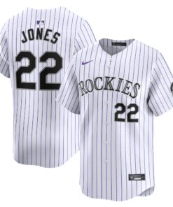 Nolan Jones Colorado RockiesHome Limited Player Jersey  White