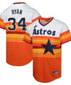 Nolan Ryan Houston AstrosYouth Cooperstown Collection Limited Player Jersey  White