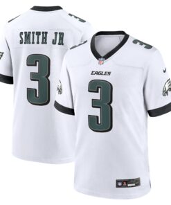 Nolan Smith Philadelphia Eagles  White Game Jersey  White