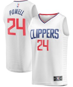 Norman Powell LA Clippers Fanatics Fast Break Player Jersey - Association Edition - White