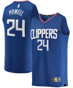 Norman Powell LA Clippers Fanatics Youth Fast Break Replica Jersey - Icon Edition - Royal